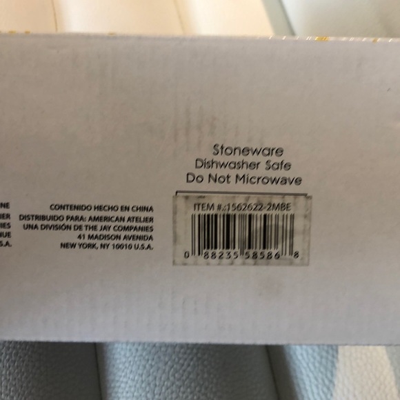 NWT Set of 2 mugs in ceramic - Picture 5 of 6